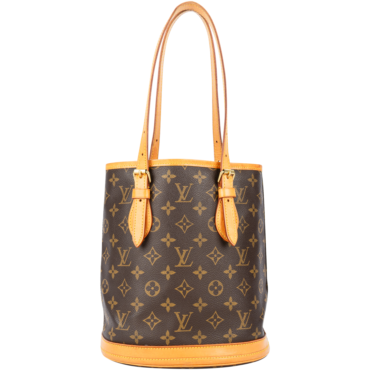 Louis Vuitton Monogram Canvas Bucket PM Shoulder Bag
