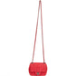Chanel Red Seoul Crochet Antique Mini Single Flap Crossbody Bag