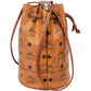 MCM Visetos Monogram Bucket Crossbody Bag