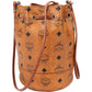 MCM Visetos Monogram Bucket Crossbody Bag