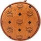 MCM Visetos Monogram Bucket Crossbody Bag