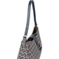 Fendi FF Monogram Baguette Buckle Shoulder Bag