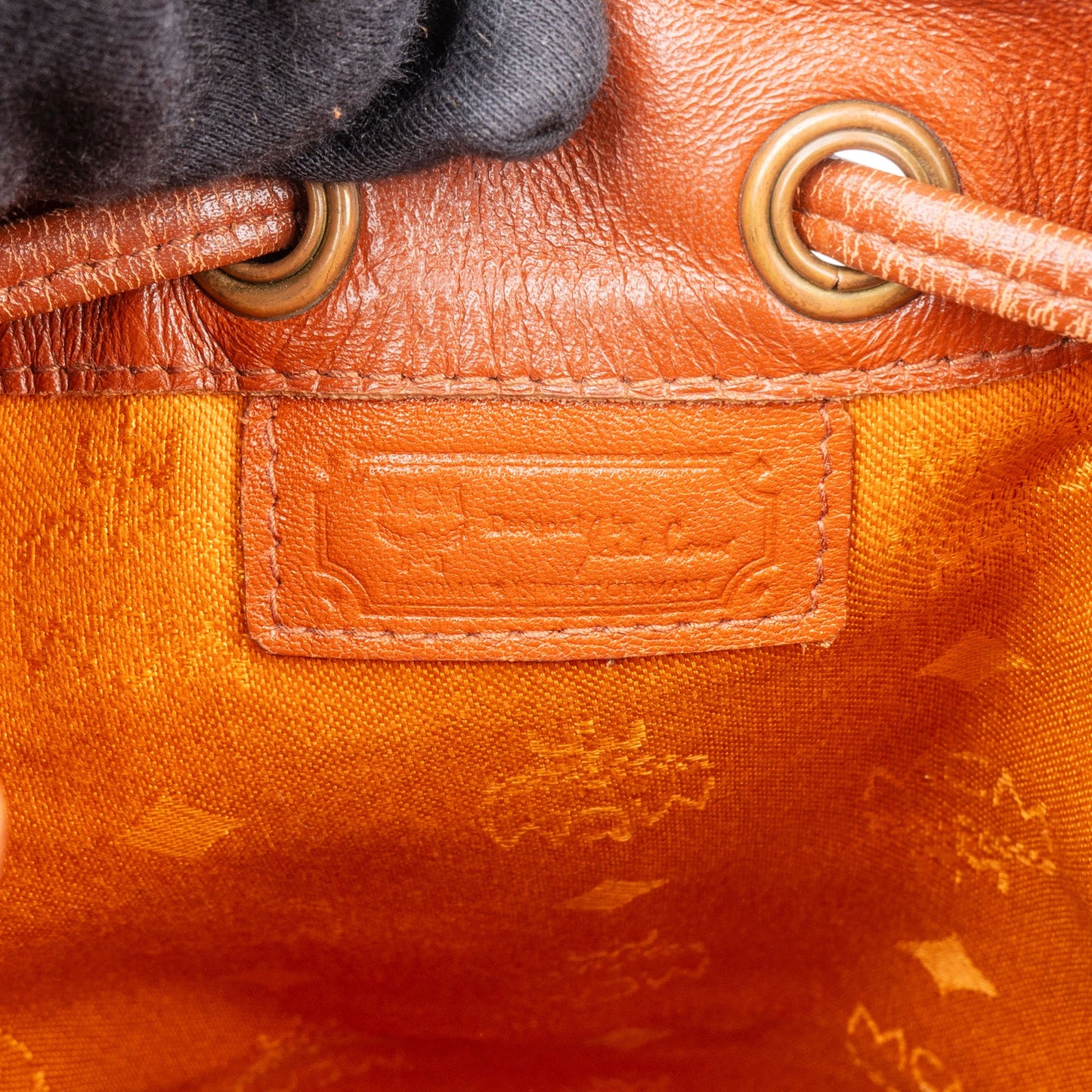 MCM Visetos Monogram Bucket Crossbody Bag