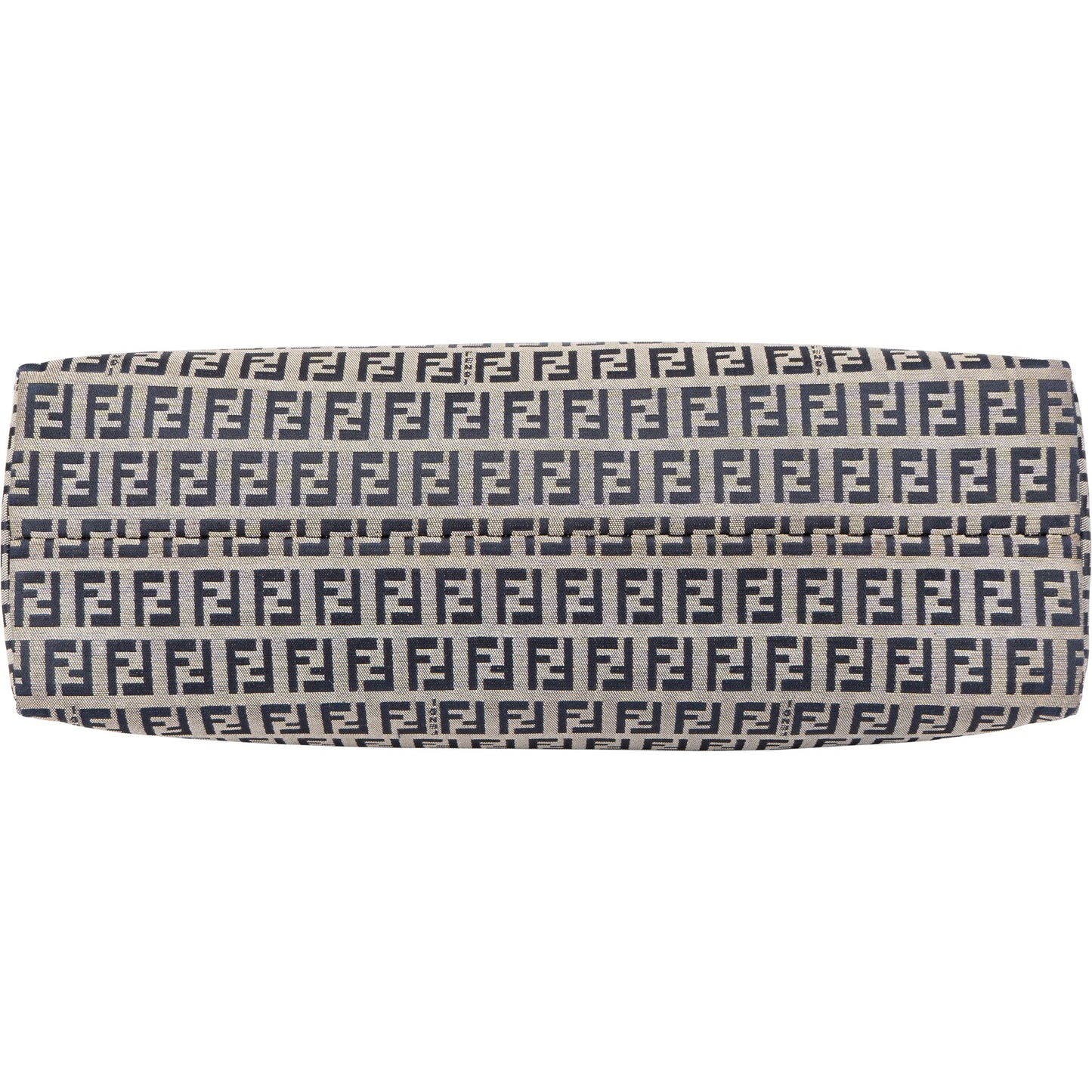 Fendi FF Monogram Baguette Buckle Shoulder Bag