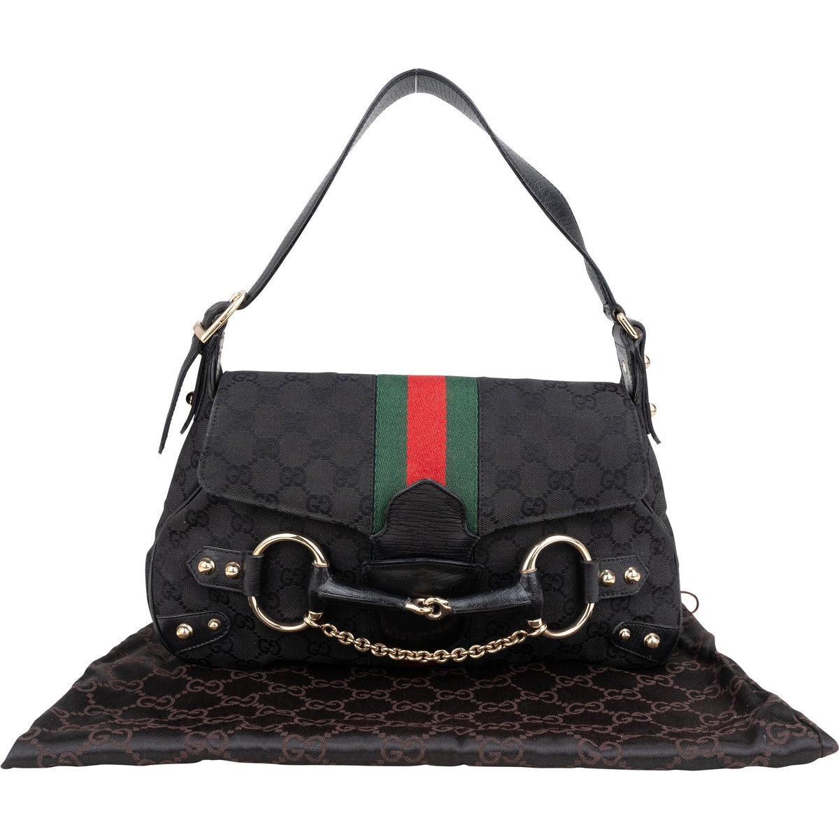 Gucci GG Monogram Horsebit By Tom Ford Handbag