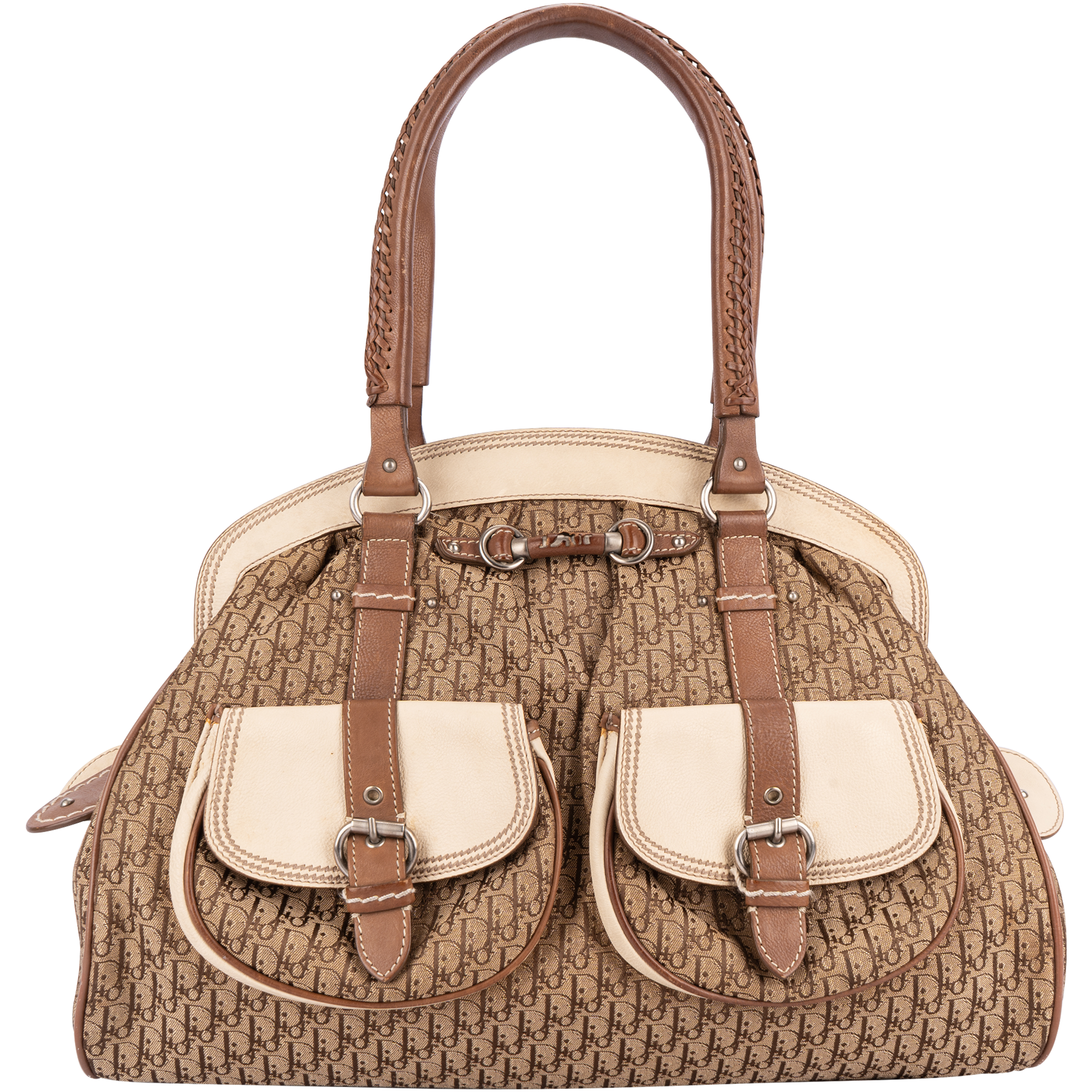 Christian Dior Trotter Monogram Shoulder Bag