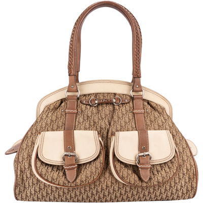 Christian Dior Trotter Monogram Shoulder Bag