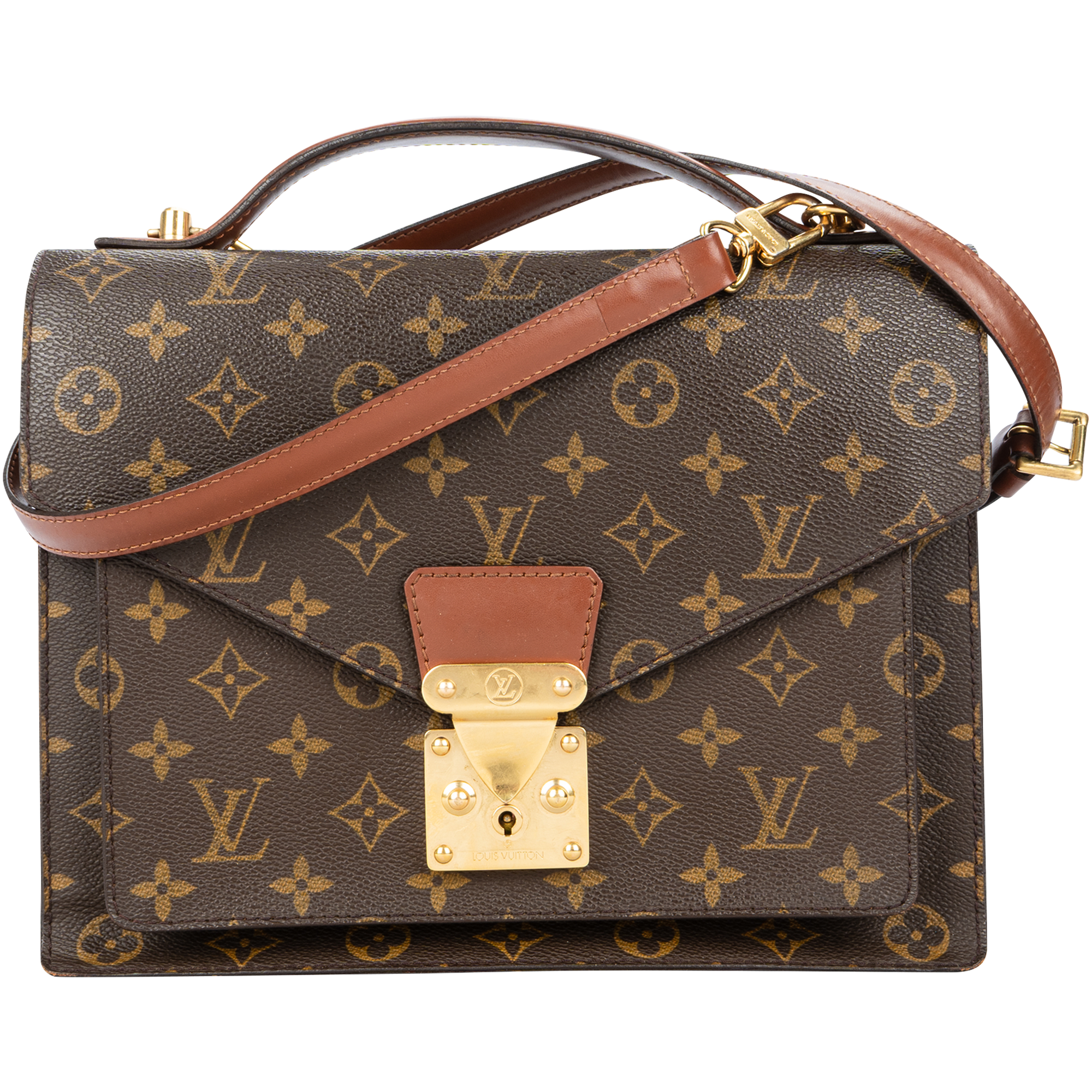 Louis Vuitton Monogram Canvas Monceau Handbag