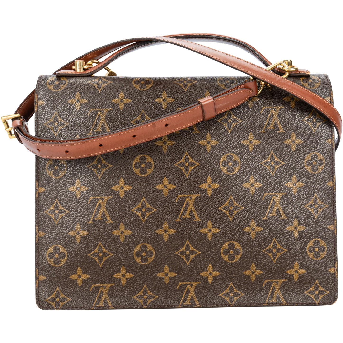 Louis Vuitton Monogram Canvas Monceau Handbag