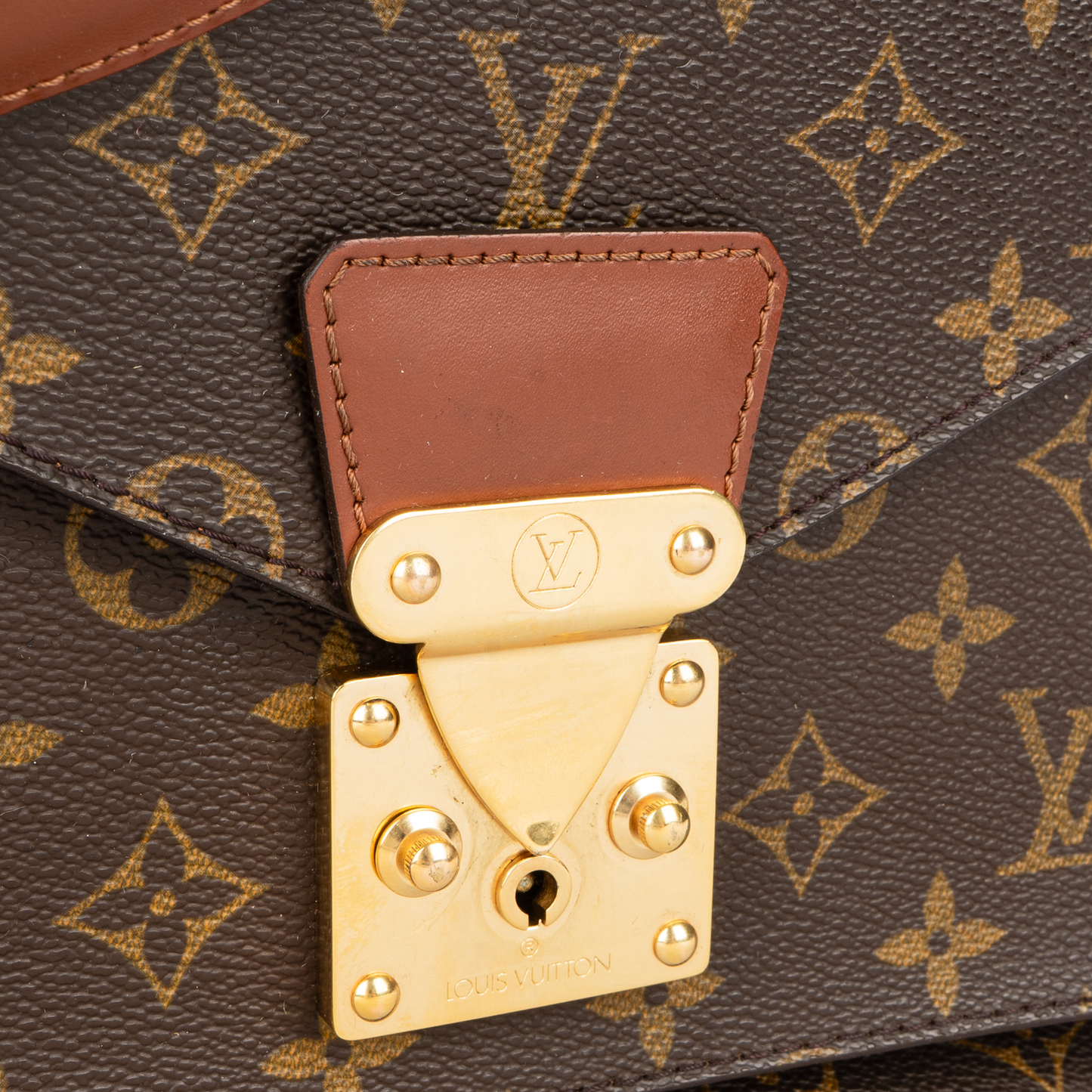 Louis Vuitton Monogram Canvas Monceau Handbag