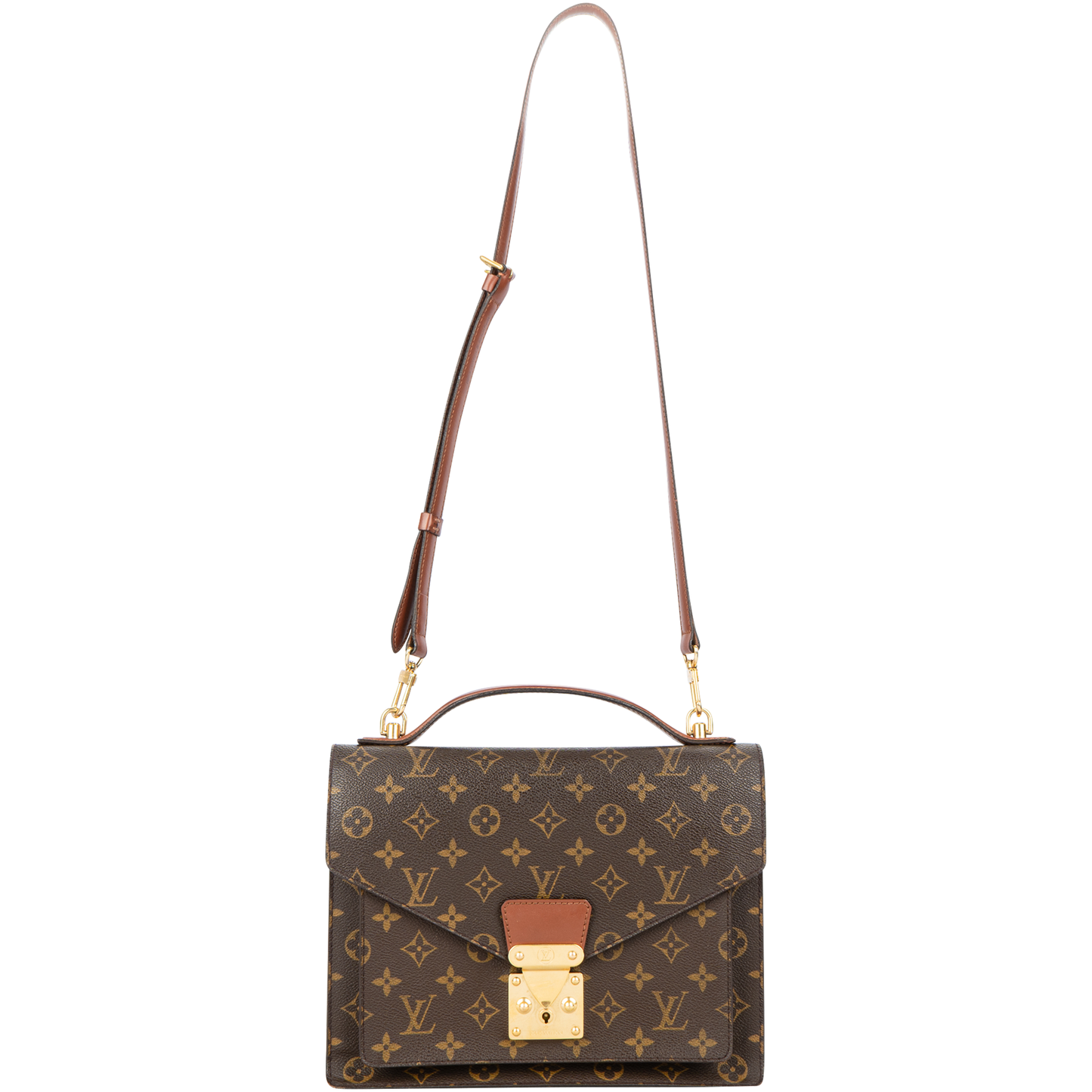 Louis Vuitton Monogram Canvas Monceau Handbag