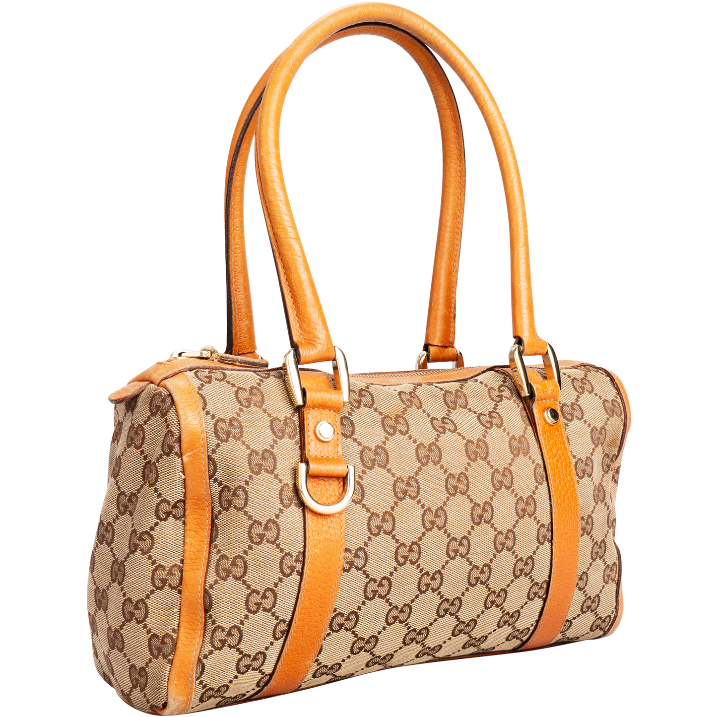 Gucci Monogram Boston Shoulder Bag