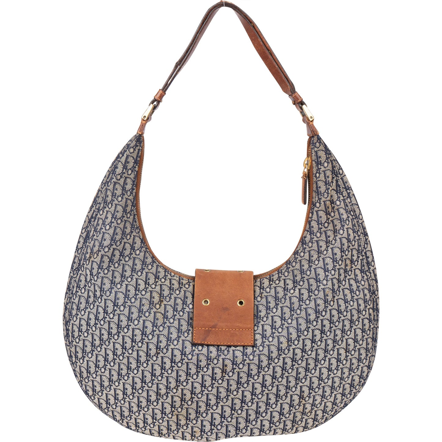 Christian Dior Trotter Monogram Hobo Bag