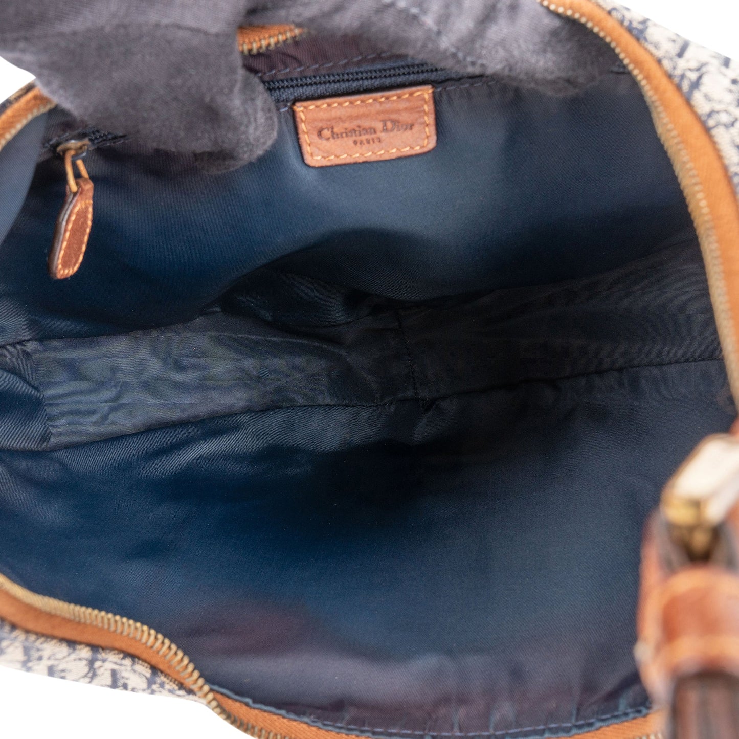 Christian Dior Trotter Monogram Hobo Bag