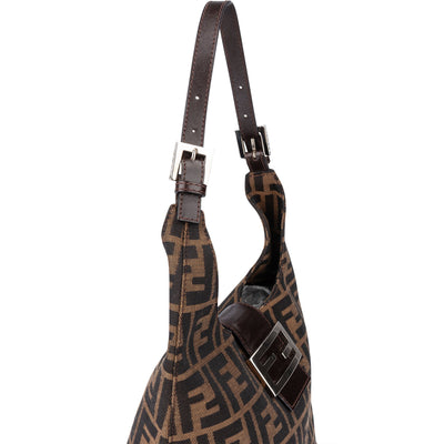 Fendi FF Monogram Baguette Shoulder Bag