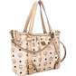 MCM Monogram Visetos Satchel Tote Shoulder Bag