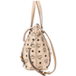 MCM Monogram Visetos Satchel Tote Shoulder Bag