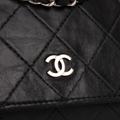 Chanel Quilted Lambskin Wallet on Chain Crossbody Bag
