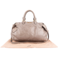 Miu Miu Taupe Leather City Handbag