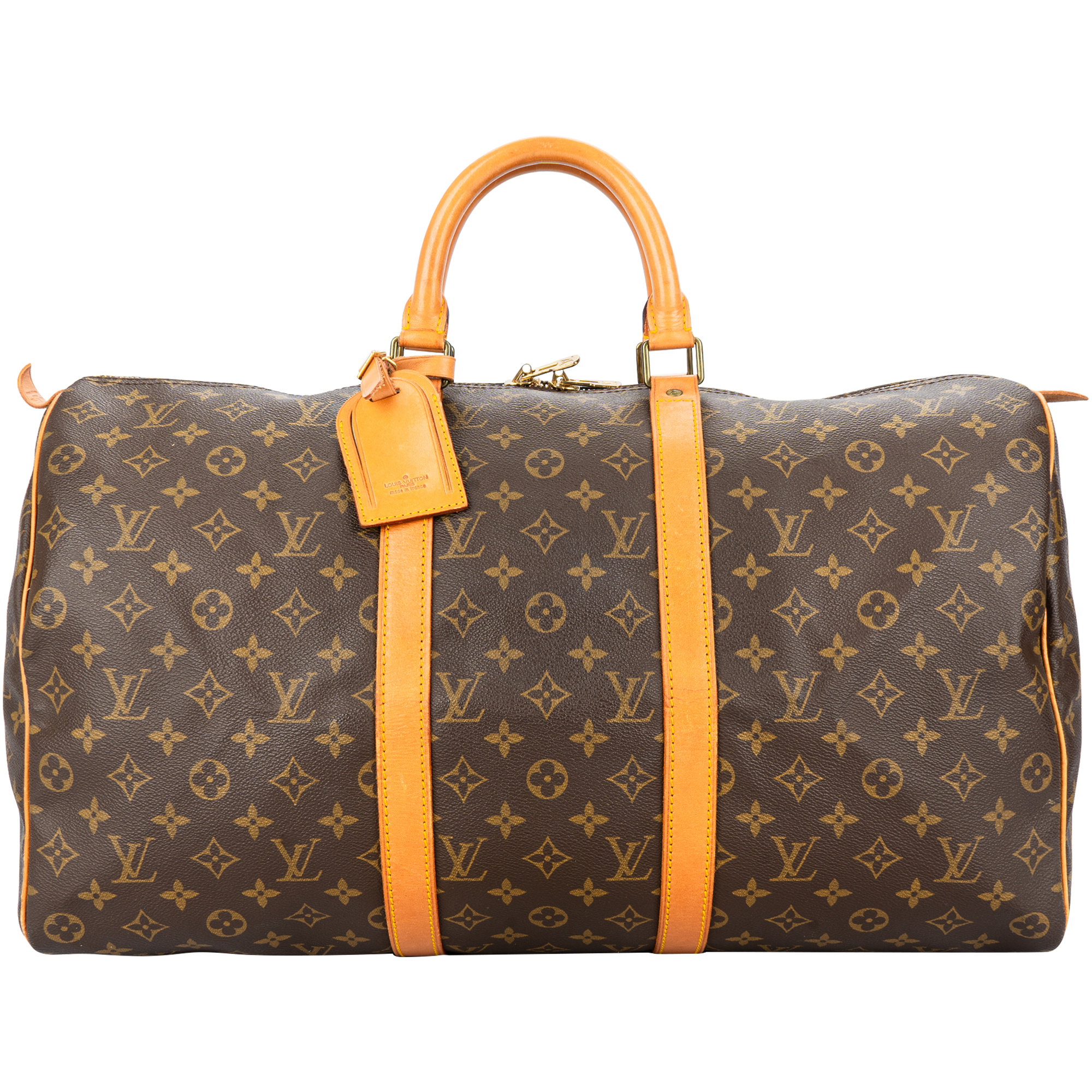 Louis Vuitton Monogram Canvas Keepall 50 Travel Bag