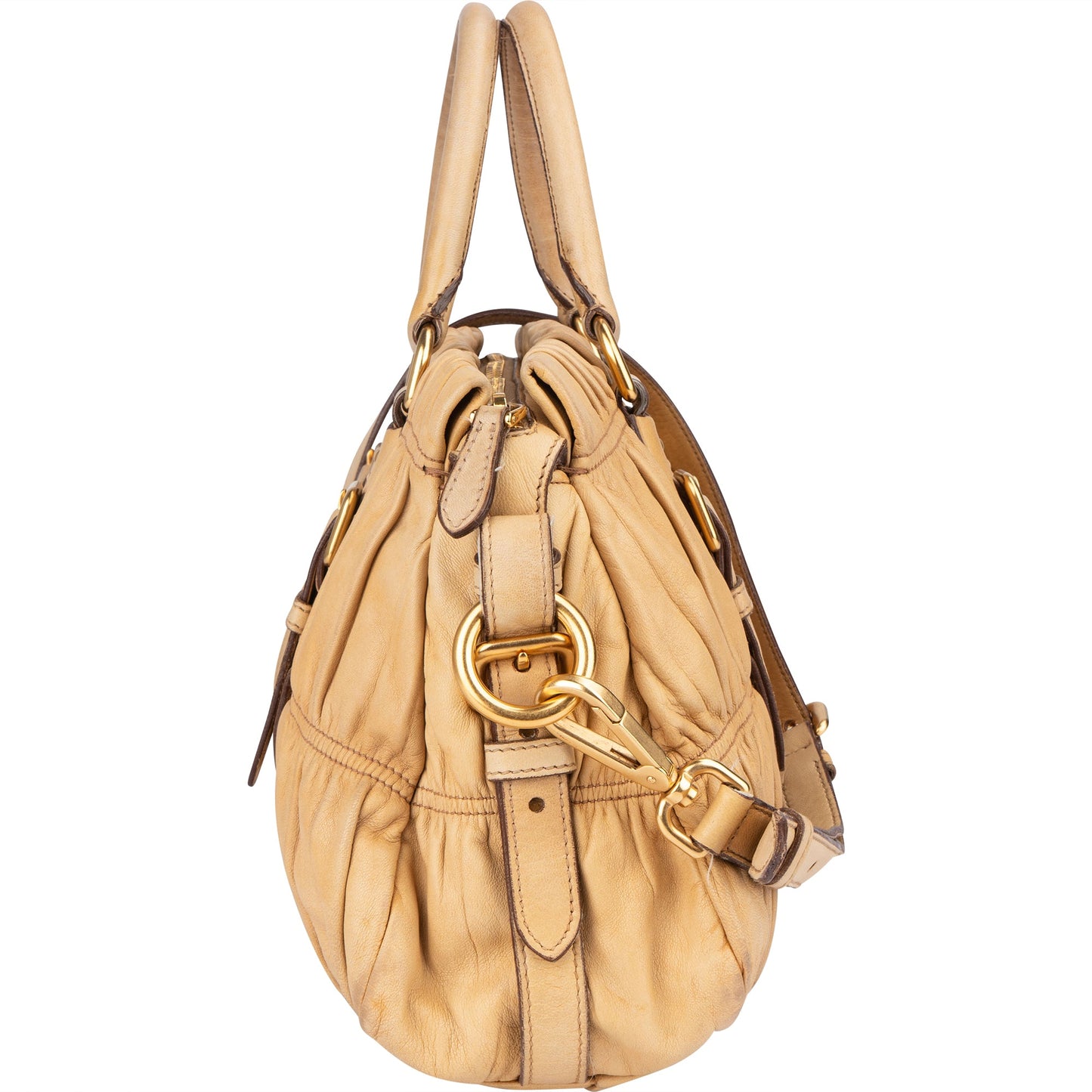 Prada Quilted Leather City Handbag