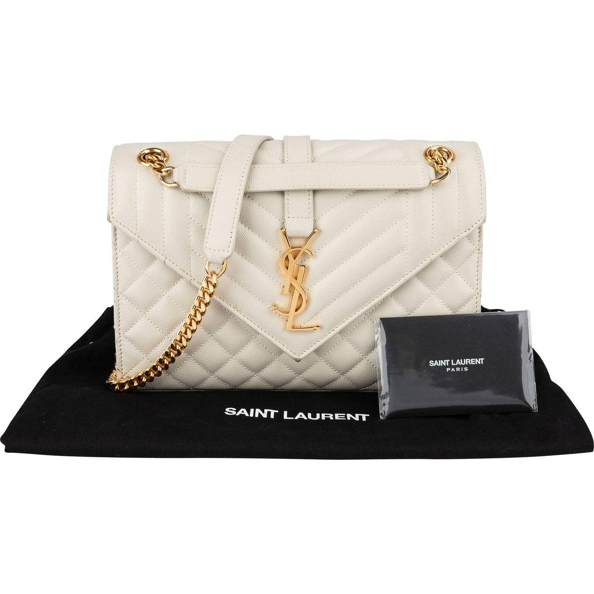 Saint Laurent Grain de Poudre Envelope Umhängetasche, Bild 2 von 13