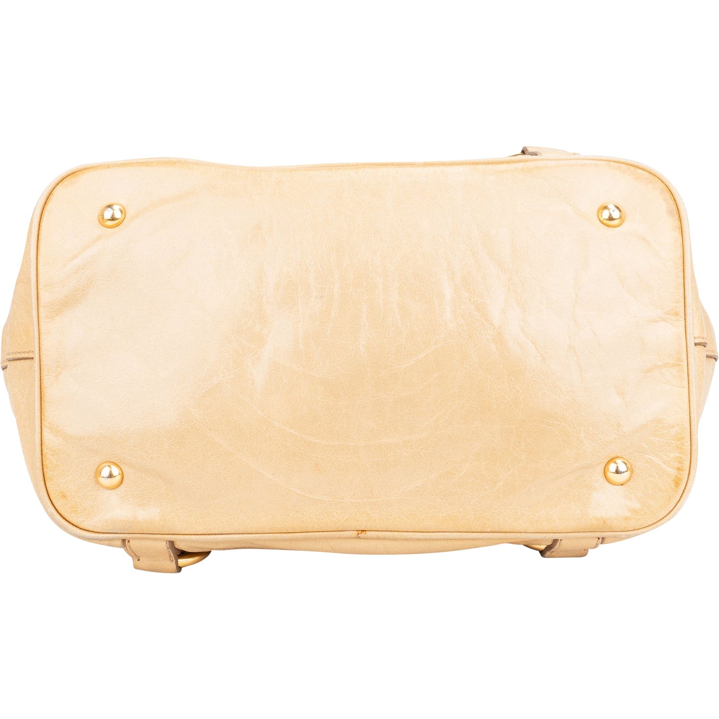 Miu Miu Classic Leather City Handbag