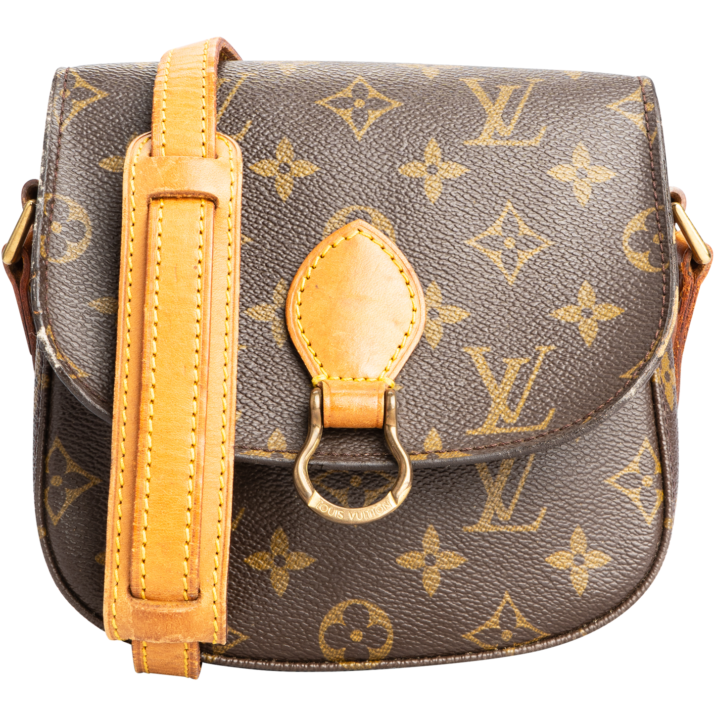 Louis Vuitton Canvas Monogram Saint Cloud PM Crossbody Bag