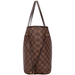 Louis Vuitton Monogram Damier Ebene Neverfull MM Shoulder Bag
