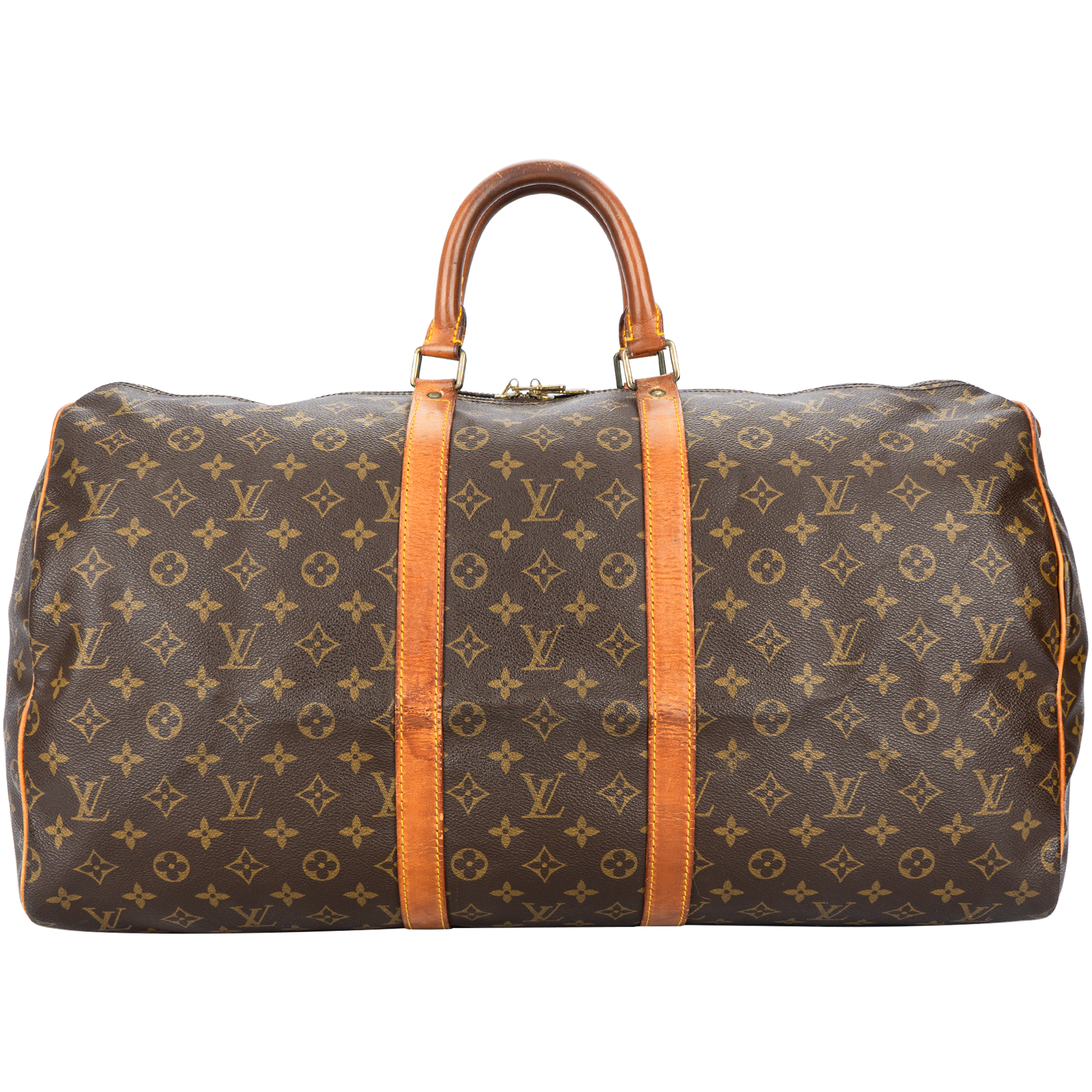 Louis Vuitton Monogram Canvas Keepall 55 Travel Bag