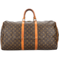 Louis Vuitton Monogram Canvas Keepall 55 Travel Bag