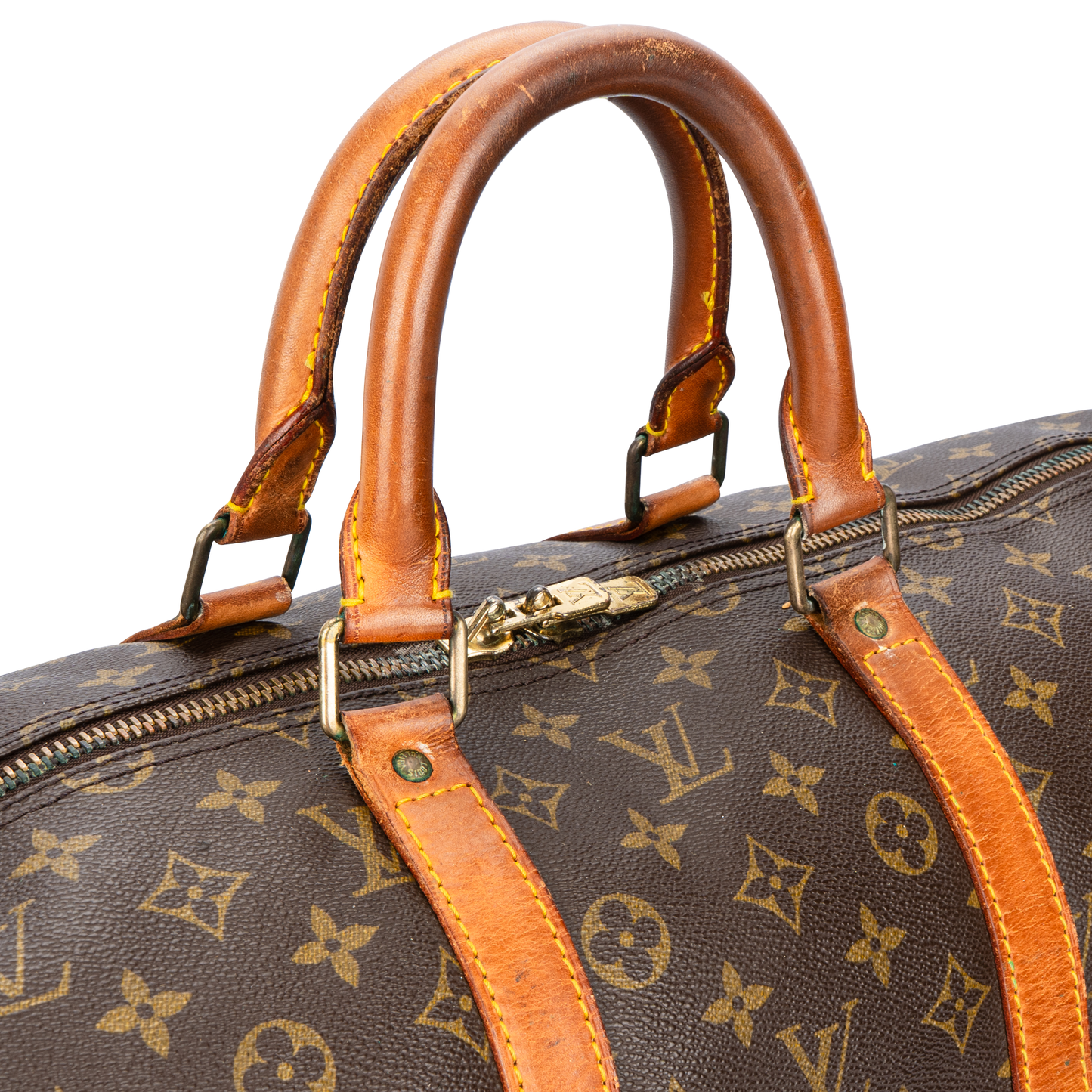 Louis Vuitton Monogram Canvas Keepall 55 Travel Bag