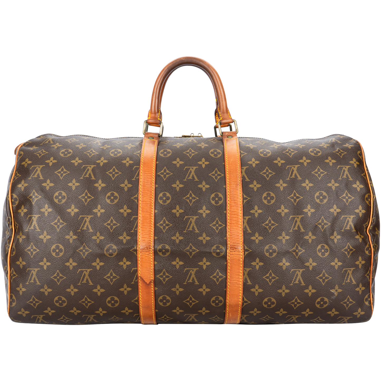 Louis Vuitton Monogram Canvas Keepall 55 Travel Bag