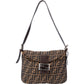 Fendi FF Monogram Baguette Shoulder Bag