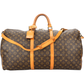Louis Vuitton Monogram Canvas Keepall 60 Bandoulière Travel Bag