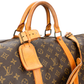 Louis Vuitton Monogram Canvas Keepall 60 Bandoulière Travel Bag