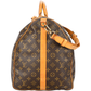 Louis Vuitton Monogram Canvas Keepall 60 Bandoulière Travel Bag