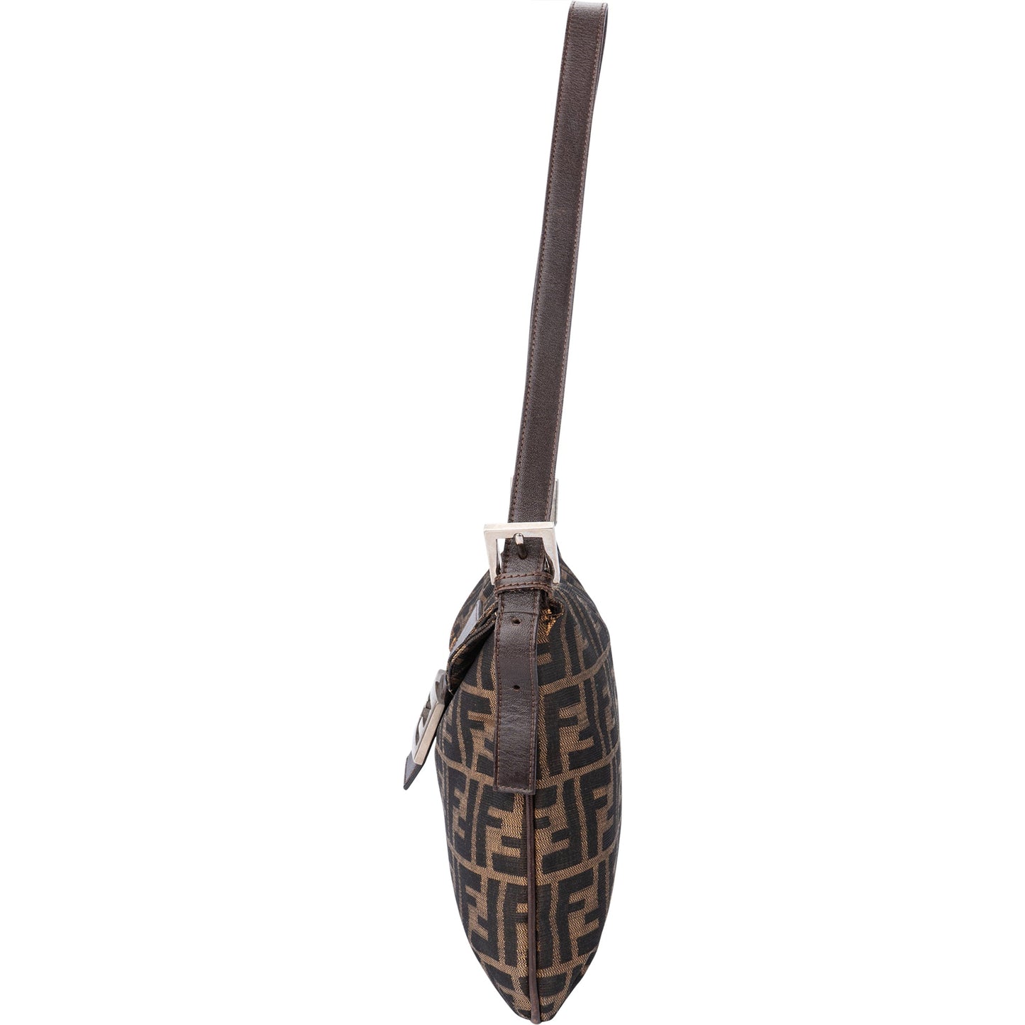 Fendi FF Monogram Baguette Shoulder Bag