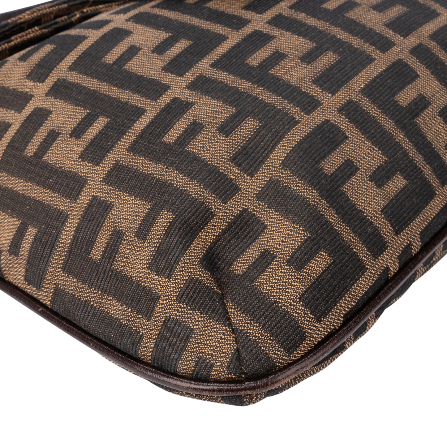 Fendi FF Monogram Baguette Shoulder Bag