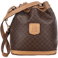 Celine Macadam Drawstring Bucket Shoulder Bag