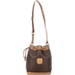 Celine Macadam Drawstring Bucket Shoulder Bag