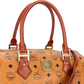 MCM Monogram Visetos Boston 35 Handbag