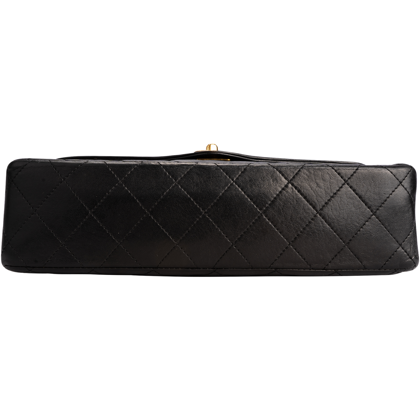 Chanel Quilted Lambskin 24K Gold Double Flap Bag