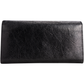 Balenciaga Black Lambskin Leather Zip Wallet