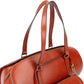 Louis Vuitton Cognac Epi Leather Soufflot Set Handbag