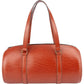 Louis Vuitton Cognac Epi Leather Soufflot Set Handbag