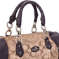 Coach Colette Signature Monogram Handbag