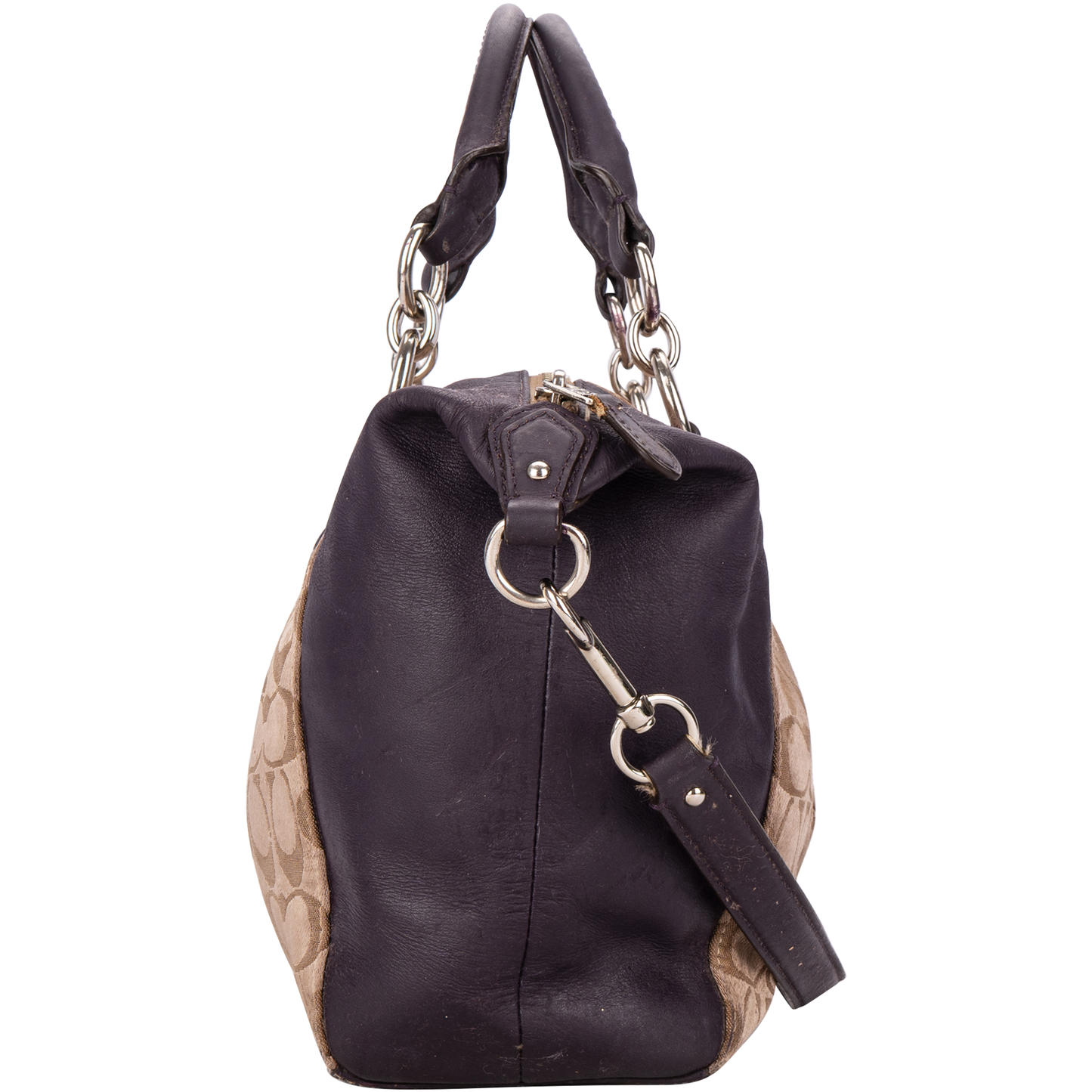 Coach Colette Signature Monogram Handbag