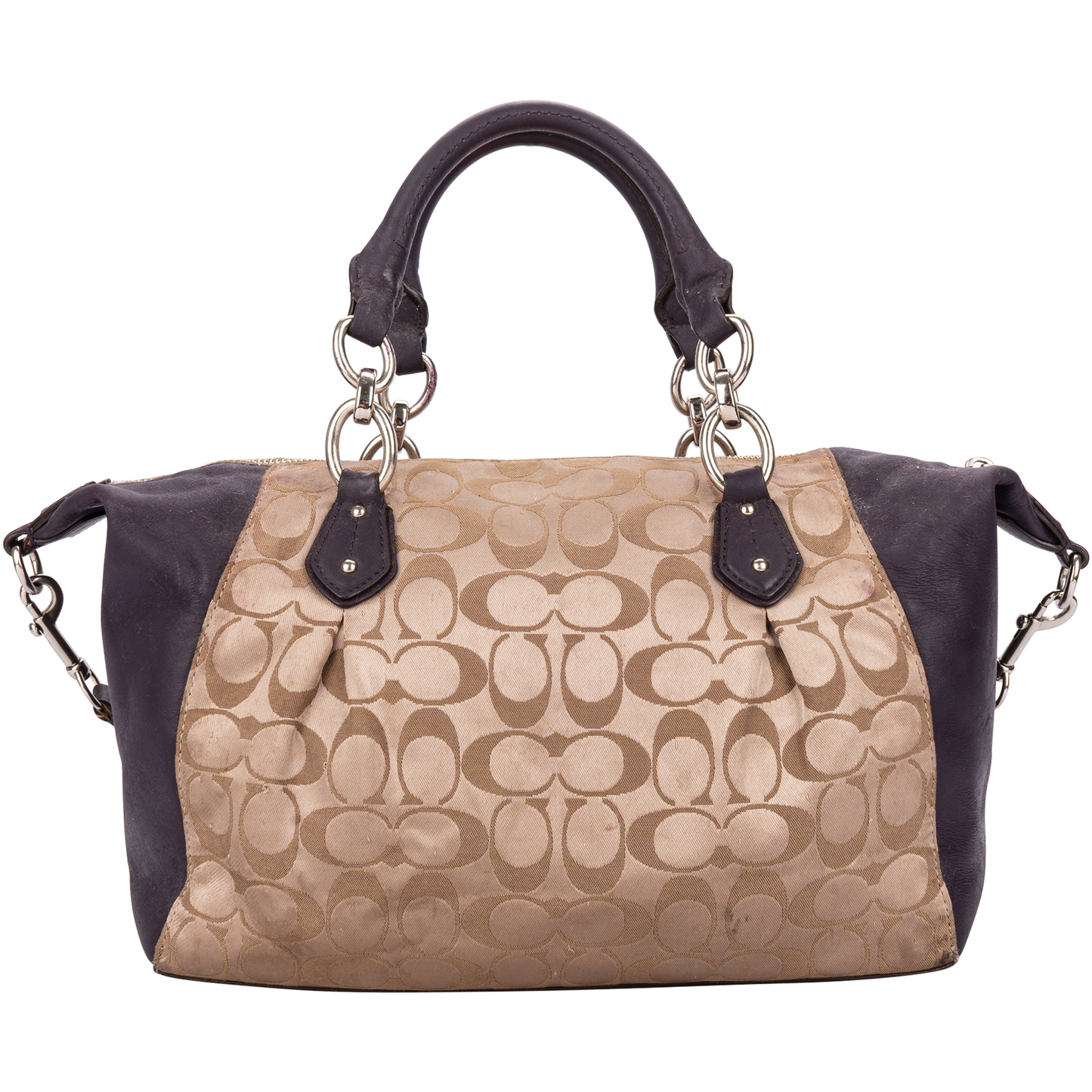 Coach Colette Signature Monogram Handbag