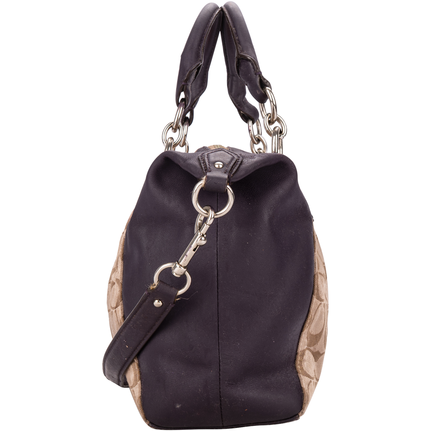 Coach Colette Signature Monogram Handbag
